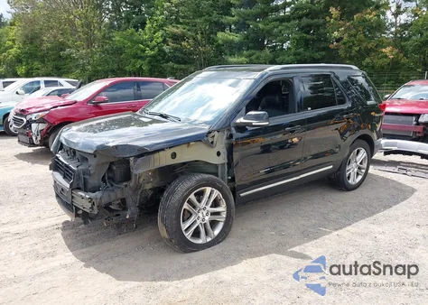 2017 Ford Explorer Xlt z USA, uszkodzony, nr VIN 1FM5K8D80HGA32833